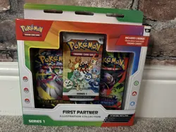 Pokemon TCG First Partner Illustration Collection Series 1 - Brand New & Sealed - Image 1