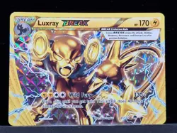 Pokemon TCG Luxray Break 47/122 | BREAKpoint | HP | Rare BREAK Near Mint (B) - Image 1