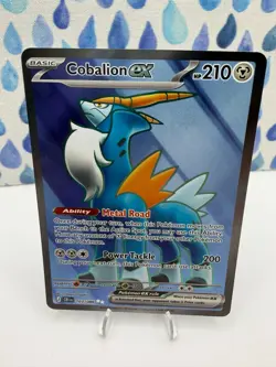 cobalion ex 103/086 Full Art Pokemon Chaos Rising English NM/Mint - Image 1