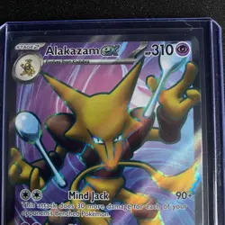 Pokemon TCG Alakazam EX Scarlet & Violet 151 188/165 (NM/M) - Image 2