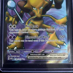 Pokemon TCG Alakazam EX Scarlet & Violet 151 188/165 (NM/M) - Image 3