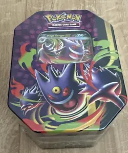 Pokemon TCG Mega Moonlit Tins - Mega Gengar Brand New Sealed - Image 1