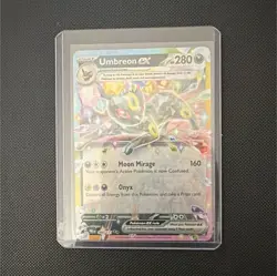 Pokemon Umbreon ex Full Art Holo 280 HP 060/131 SV Prismatic Evolutions EN - Image 1