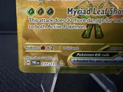 Pokemon TCG Teal Mask Ogerpon EX 177/131 Gold Prismatic Evolutions Hyper Rare NM - Image 4