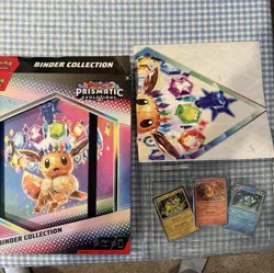 Prismatic Evolutions Binder, Promos And Poster Lot. Pokemon TCG - Image 1