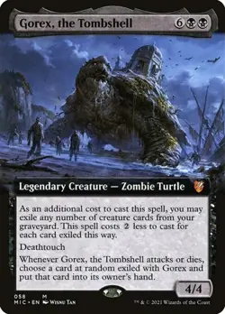 Gorex, the Tombshell - Extended Art MIC LP MTG - Image 1