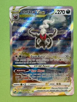 Darkrai VStar GG50/GG70 Sword & Shield - Crown Zenith Pokemon TCG - Image 1