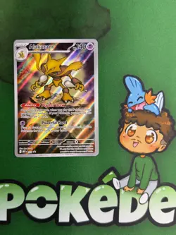 Alakazam MEP 009 Mega Evolutions Black Star Promo NM Pokemon TCG - Image 1