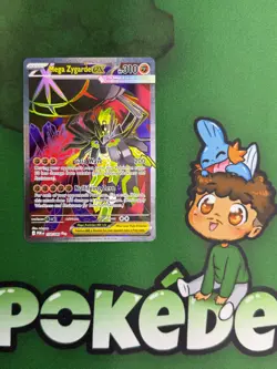 Mega Zygarde Ex 104/088 Perfect Order Full Art Ultra Rare NM Pokemon TCG - Image 1