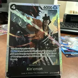 Kin'emon OP16-082 SR The Time of Battle Foil English One Piece - Image 1