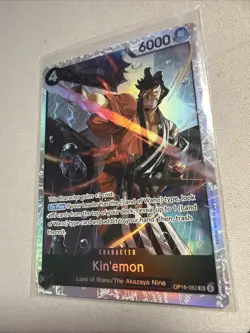 Kin'emon OP16-082 SR The Time of Battle Foil English One Piece - Image 1