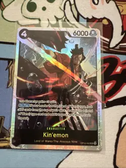 Kin'emon OP16-082 SR The Time of Battle Foil English One Piece - Image 1
