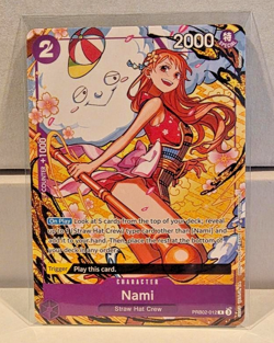 One Piece Nami PRB02-012 Welcome Pack Promo Full art 2026 Vol. 1 English - Image 1