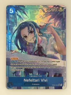 Nefeltari Vivi EB03-024 Alt Art SR Extra Booster: One Piece Heroines English - Image 1