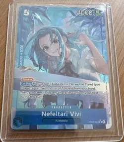 Bandai One Piece CCG Nefeltari Vivi EB03-024 SR Holo Alt Art EN Char 4000 5c - Image 1