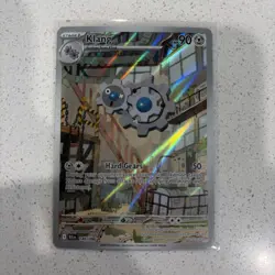 Pokemon TCG Klang 140/086 Black Bolt Illustration Rare Card - Image 1