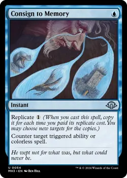 Foil - Consign to Memory - 54 - Modern Horizons 3 - NM - Image 1