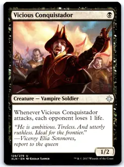 Vicious Conquistador 128 UC Ixalan Magic: The Gathering NM/M - Image 1