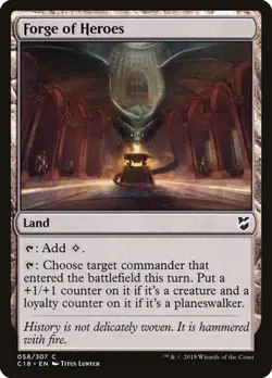 2x Forge of Heroes Commander 2018 LP MTG - Image 1