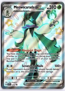 Meowscarada ex Promo SV: Scarlet & Violet Promo Cards 078 NM - Image 1