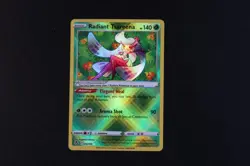Radiant Tsareena 016/195 Holo Shiny Pokemon TCG Card Silver Tempest NEAR MINT - Image 1