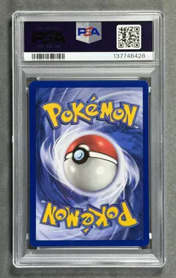 1999 Pokemon Jungle #53 GOLDEEN Base Set Series Basic Common Card 53/64 PSA 8 - Image 2