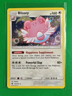 Pokemon TCG Cosmos Promo Blissey #153/214 Cosmos Rare - Image 1