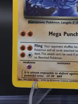 The Pokemon Company Team Rocket Dark Machamp 10/82 Holo Rare 70 HP English - Image 3