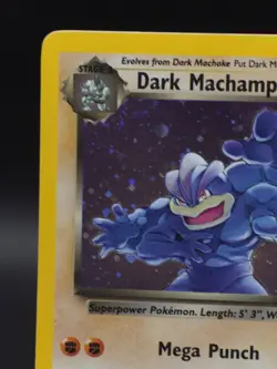 The Pokemon Company Team Rocket Dark Machamp 10/82 Holo Rare 70 HP English - Image 4