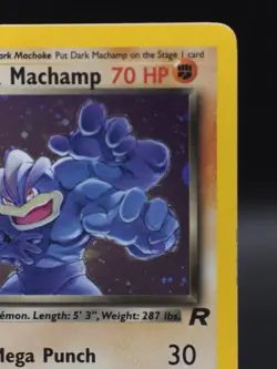 The Pokemon Company Team Rocket Dark Machamp 10/82 Holo Rare 70 HP English - Image 5