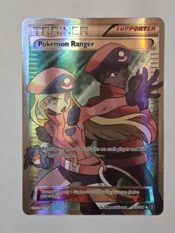 Pokemon Ranger (Full Art) 113/114 XY - Steam Siege Holo - Image 1