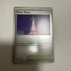 Pokemon TCG Chaos Rising Reverse Holo Prism Tower 080/086 - Image 1