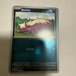 Pokemon TCG Chaos Rising Reverse Holo Stunky 053/086 - Image 1
