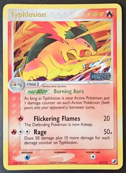 Pokemon - Typhlosion - Ex Unseen Forces - Holo Stamped - ENG - 17/115 - Image 1