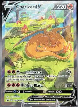 Pokemon Charizard V SWSH260 Holo Promo Sword & Shield Near Mint - Image 1