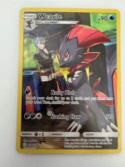 Weavile 238/236 Cosmic Eclipse Secret Rare - Pokemon TCG - Image 1