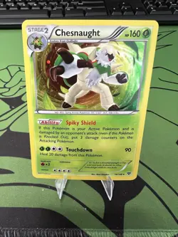 Pokemon TCG - 2014 Chesnaught 14/146 - XY Holo Rare - LP - Image 3
