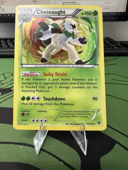 Pokemon TCG - 2014 Chesnaught 14/146 - XY Holo Rare - LP - Image 5