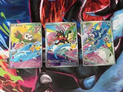 Pokemon First Partner Illustration Collection - Alolan Starter Set - Image 1