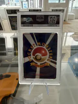 Feraligatr Holo Japanese Pokemon Neo Premium File PSA 9 MINT ( Slight Crack) - Image 2