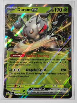 Durant ex | 004/191 | Double Rare | Pokemon Surging Sparks NM - Image 1