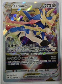 Pokemon TCG - Zacian VSTAR 096/159 Crown Zenith - NM - Image 1