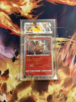 Charizard 010/071 - Pokemon Go JPN - Ace Grading 8 NEARMINT Ace Match label TCG - Image 1