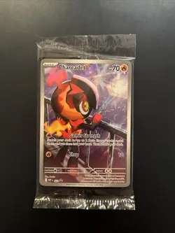 Pokemon TCG Phantasmal Flames ETB Promo - Sealed - Charcadet MEP 022 - Image 1