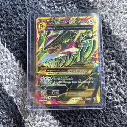 Pokemon TCG M Rayquaza EX (Shiny Full Art) - XY - Ancient Origins (AOR) - Image 1