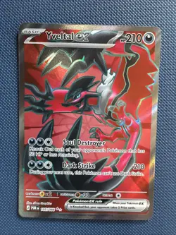 Yveltal ex 105/088 Ultra Rare Perfect Order Pokemon Holo B - Image 1