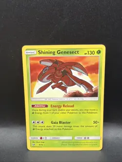Shining Genesect 9/73 Rare Shining Shining Legends Pokemon - Image 1