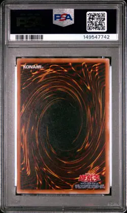 2000 YU-GI-OH! JAPANESE MAGIC RULER #MR19 DARK WITCH PSA 9 - Image 2
