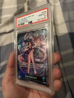 One Piece OP07 500 Years In The Future Boa Hancock Alternate Art PSA 10 - Image 2