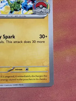 Pokemon Card - Pikachu 225 Pokemon World Championship 2025 Anaheim Promo - Image 4